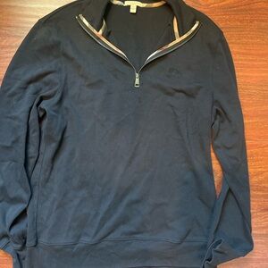 Burberry quarter zip size XL